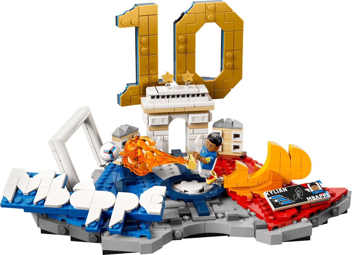 LEGO набор с фигуркой Килиана Мбаппе