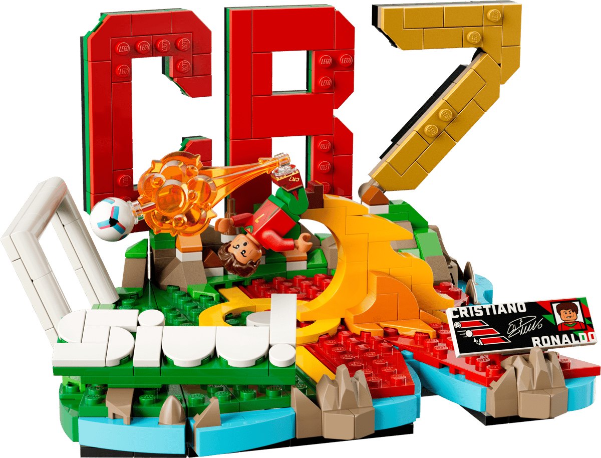 LEGO набор с фигуркой Криштиану Роналду